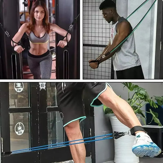 Resistance Bands with Handles – Full Body Strength Training Set
