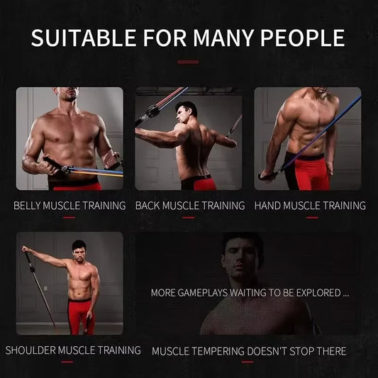 Resistance Bands with Handles – Full Body Strength Training Set